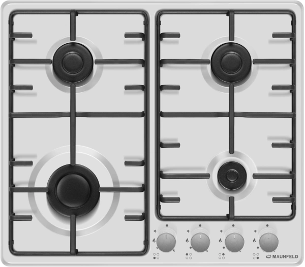 Газовая варочная поверхность Maunfeld EGHE.64.3STS-EW белый
