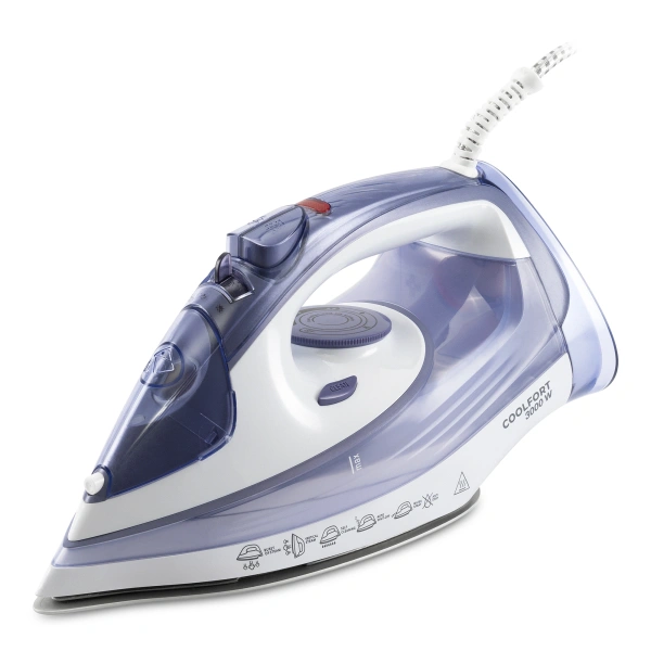 Утюг Coolfort CF-3409 3000Вт сиреневый/белый
