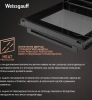 Духовой шкаф Электрический Weissgauff EOM 741 PDB Black Edition черный