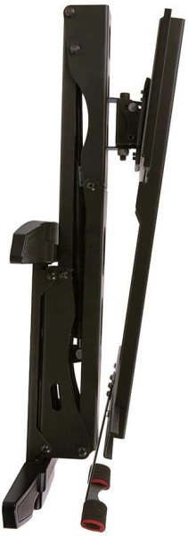 Кронштейн для телевизора Kromax ATLANTIS-99 черный 40"-65" макс.35кг настенный поворот и наклон верт.перемещ.