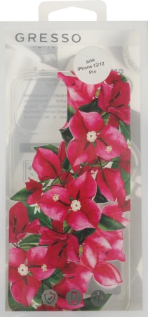 Чехол (клип-кейс) Gresso для Apple iPhone 12/12 Pro Air прозрачный/рисунок (GR17AAAE9068)