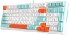 Клавиатура A4Tech Fstyler FS300 механическая белый USB for gamer LED (FS300 PANDA SNORKLENING)