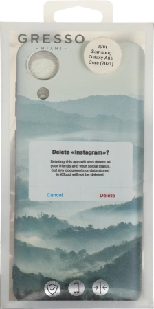 Чехол (клип-кейс) Gresso для Samsung Galaxy A03 Core Meridian зеленый (GR17AAAE8934)