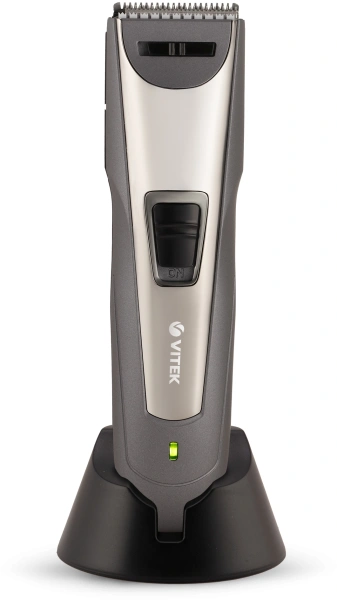 Машинка для стрижки Vitek VT-2572 графитовый 3Вт (насадок в компл:2шт)