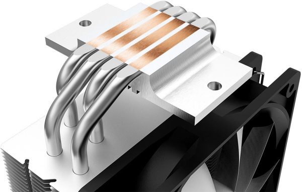 Устройство охлаждения(кулер) ID-Cooling SE-214-XT Soc-AM4/1151/1200/1700 4-pin 16-27dB Al+Cu 180W 810gr LED Ret