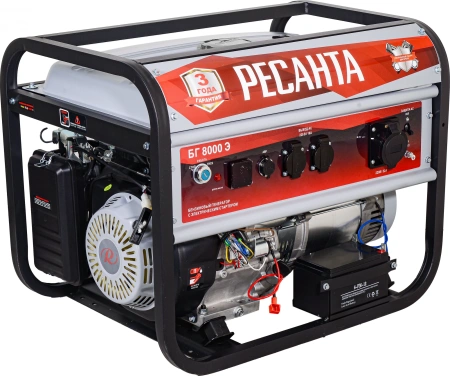 Генератор Ресанта БГ 8000 Э 6.5кВт