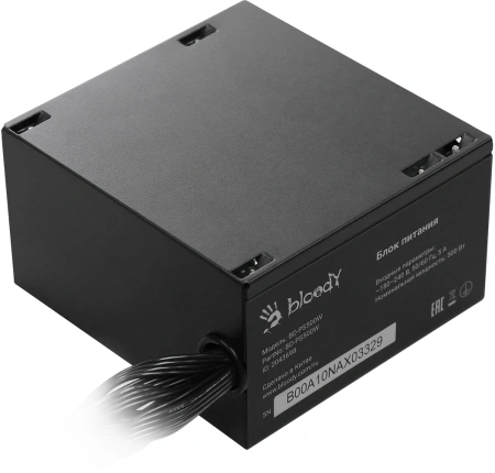 Блок питания Bloody ATX 500W BD-PS500W 80 PLUS WHITE (20+4pin) APFC 120mm fan 6xSATA RTL
