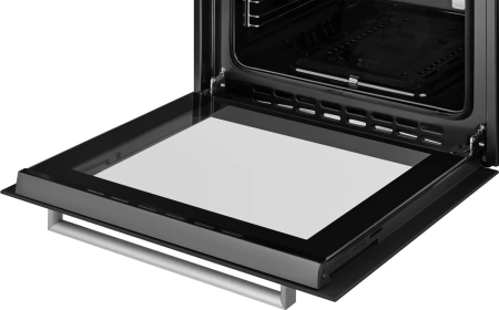 Духовой шкаф Газовый Weissgauff WGO 706 черное стекло