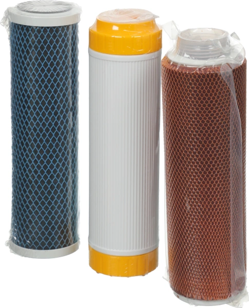 Комплект картриджей Гейзер 8 для проточных фильтров (упак.:3шт)