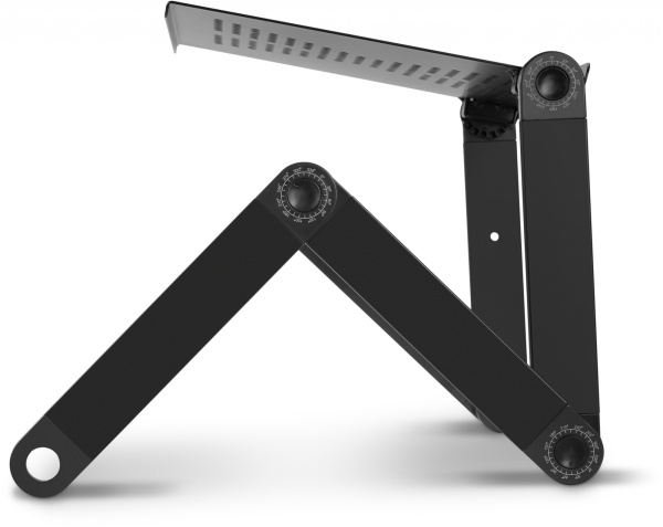 Стол для ноутбука Buro BU-804 столешница металл черный 48x48x26см