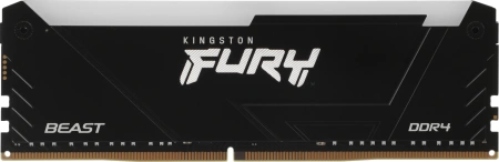 Память DDR4 4x8GB 3200MHz Kingston KF432C16BB2AK4/32 Fury Beast RGB RTL Gaming PC4-25600 CL16 DIMM 2