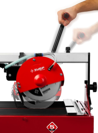 Плиткорез электрический Зубр ЭП-300-1500C 1500Вт красный/черный