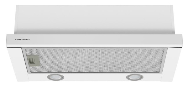 Вытяжка встраиваемая Maunfeld VS Fast 60 белый управление: кулисные переключатели (1 мотор)