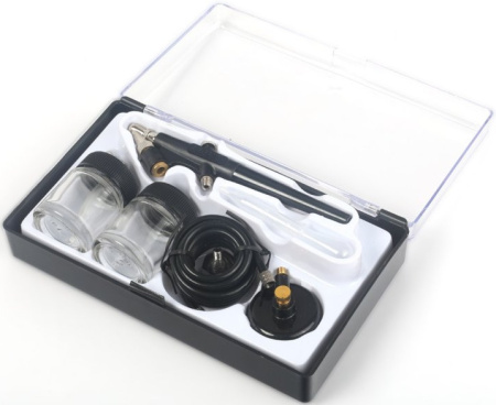 Аэрограф Patriot AB 200 20л/мин бак:0.022л черный