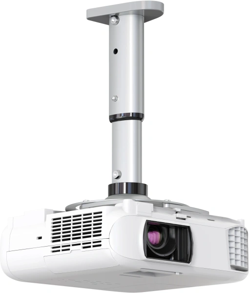 Кронштейн для проектора Cactus CS-VM-PR05M-AL серебристый макс.24кг потолочный поворот и наклон