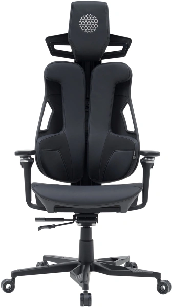 Кресло Cactus CS-CHR-DUO-BBK черный кожзам