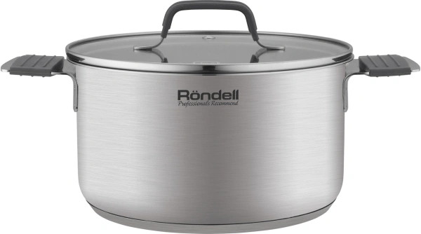Кастрюля Rondell Normanne RDS-1814 5.1л. d=24см (с крышкой) стальной