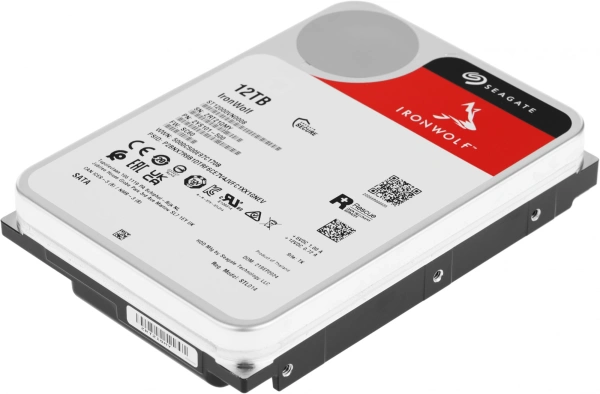 Жесткий диск Seagate SATA-III 12Tb ST12000VN0008 NAS Ironwolf (7200rpm) 256Mb 3.5"