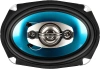 Колонки автомобильные Ural Бирюза АС-Б6947 200Вт 93дБ 4Ом 15x23см (6x9дюйм) (ком.:2кол.) коаксиальные четырехполосные