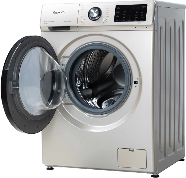 Стиральная машина Бирюса WM-SL1014/15 B класс: A+++ загр.фронтальная макс.:10кг золотистый инвертер