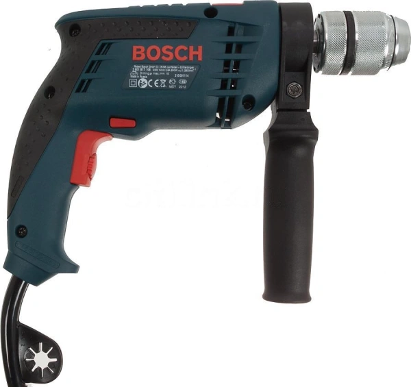 Дрель ударная Bosch GSB 13 RE Professional 600Вт патрон:быстрозажимной реверс (0601217100)
