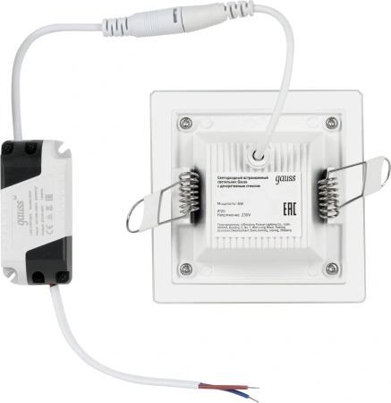 Светильник Gauss 948111206 6Вт 4000K цв.св.:бел.нейт. белый