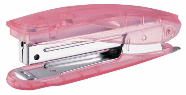 Степлер Kw-Trio 5106T Pollex N10 (10листов) встроенный антистеплер ассорти/прозрачный 100скоб металл/пластик