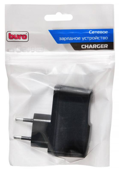 Сетевое зар./устр. Buro XCJ-024-2.1A 10.5W 2.1A USB-A универсальное черный