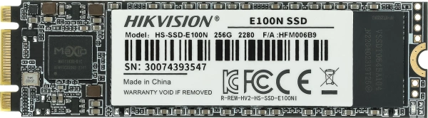 Накопитель SSD Hikvision SATA III 256Gb HS-SSD-E100N/256G HS-SSD-E100N/256G Hiksemi M.2 2280
