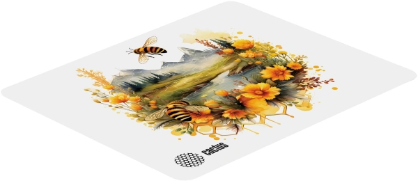 Коврик для мыши Cactus Honeybee 220x180x2мм (CS-MP-P09XS)