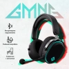 Наушники с микрофоном GMNG GG-HS405W черный/черный мониторные BT/Radio/3.5mm оголовье (1899873)