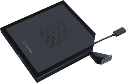 Привод DVD-RW Asus SDRW-08V1M-U/BLK/G/AS черный USB Type-C ultra slim M-Disk внешний RTL