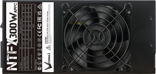 Блок питания Formula TFX 300W NTFX-300 (20+4pin) APFC 80mm fan 2xSATA Cab Manag RTL