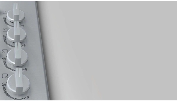 Газовая варочная поверхность Bosch PBP6C5B62Q серебристый