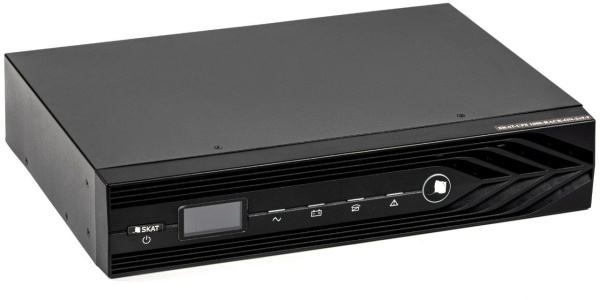 Источник бесперебойного питания Бастион Skat-UPS 1000-Rack-ON-2X9-E 900Вт 1000ВА черный