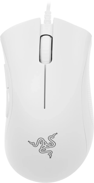 Мышь Razer DeathAdder Essential белый оптическая 6400dpi USB для ноутбука 5but (RZ01-03850200-R3C1)