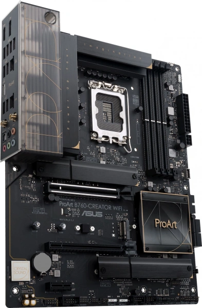 Материнская плата Asus PROART B760-CREATOR WIFI Soc-1700 Intel B760 4xDDR5 ATX AC`97 8ch(7.1) 1 x 2.