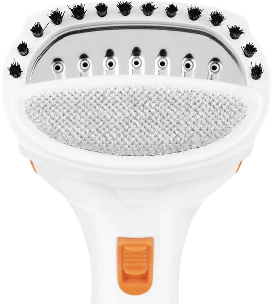 Отпариватель ручной Kitfort КТ-9268 1500Вт белый/оранжевый