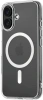 Чехол (клип-кейс) uBear для Apple iPhone 16 Real with MagSafe прозрачный (CS395TT61RL-I24M)