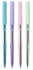 Набор ручек шариков. Deli Arrow EQ03032 ассорти d=0.7мм син. черн. (4шт) линия 0.4мм 4цв.