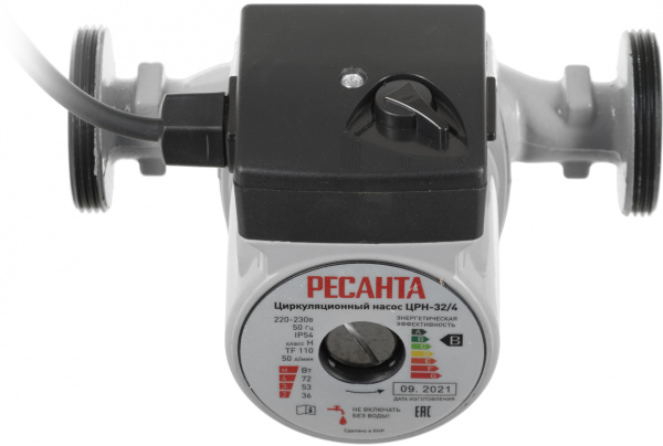 Насос циркуляционный Ресанта ЦРН-32/4 72Вт 3000л/час (77/7/3)