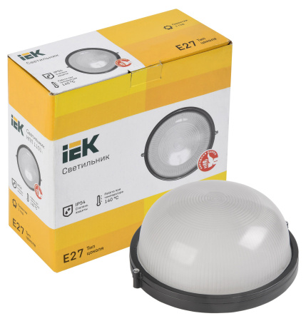 Светильник IEK НПП1101 100Вт черный (LNPP0-1101-1-100-K02)