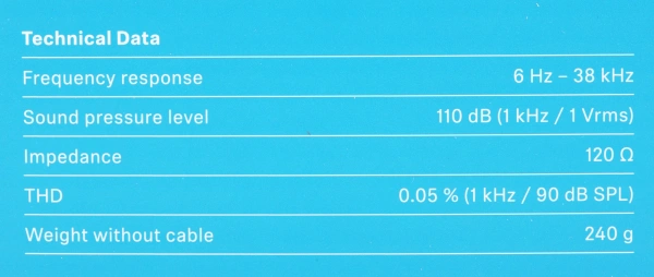 Наушники мониторные Sennheiser HD 400 PRO 3м черный проводные