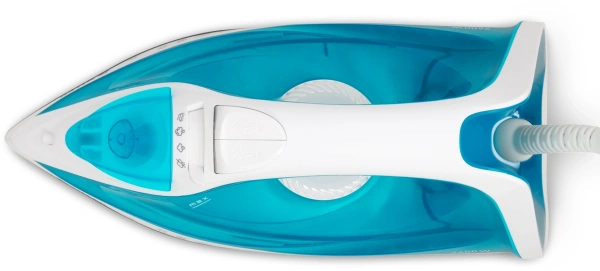 Утюг Vitek VT-8336 2400Вт белый/бирюзовый