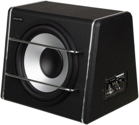 Сабвуфер автомобильный Digma DCS-120 300Вт активный (30см/12")