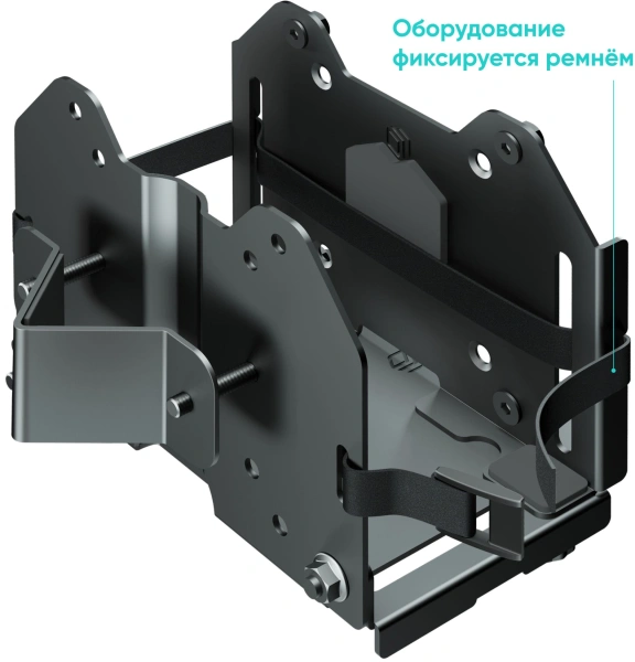 Коробка для аксессуаров Onkron A2N черный 17"-27" макс.5кг настольный фиксированный