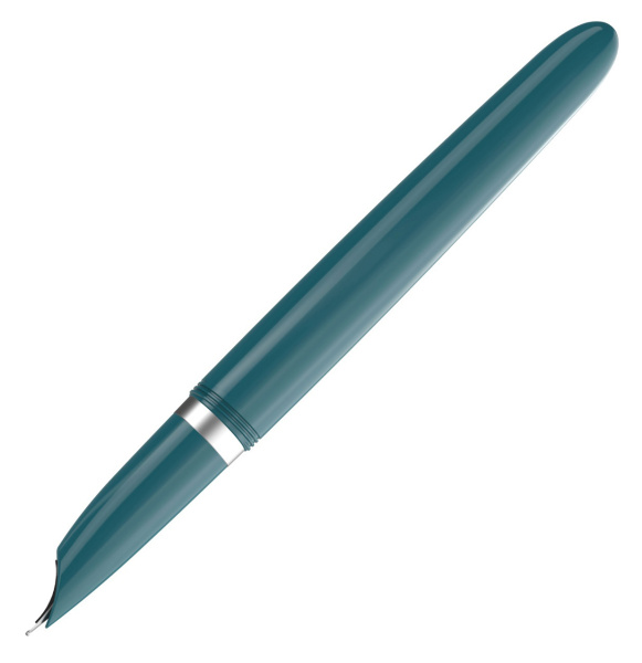 Ручка перьев. Parker 51 Core (CW2123506) Teal Blue CT F сталь нержавеющая подар.кор.