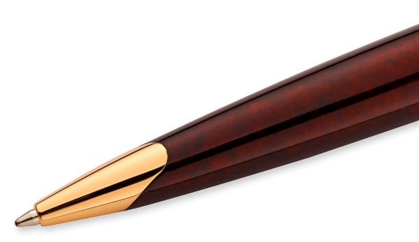 Ручка шариков. Waterman Carene 21104 (CWS0700940) Amber GT M син. черн. подар.кор.