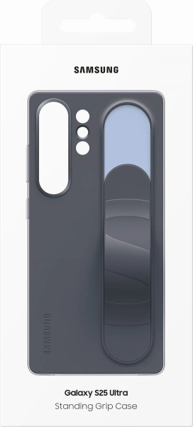 Чехол (клип-кейс) Samsung для Samsung Galaxy S25 Ultra Standing Grip Case черный (EF-GS938CBEGRU)