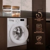 Стиральная машина Weissgauff WMI 6147 Inverter Steam класс:A+++ загрузка до 7кг отжим:1400об/мин белый инвертер